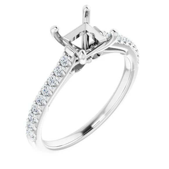 14K Yellow Gold Diamond-Cut Cable 18